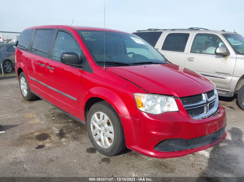 2013 DODGE GRAND CARAVAN SE - 2C4RDGBG1DR710387