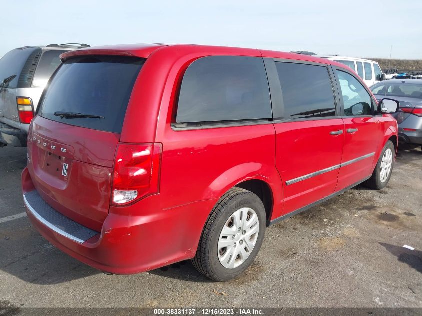 2013 DODGE GRAND CARAVAN SE - 2C4RDGBG1DR710387
