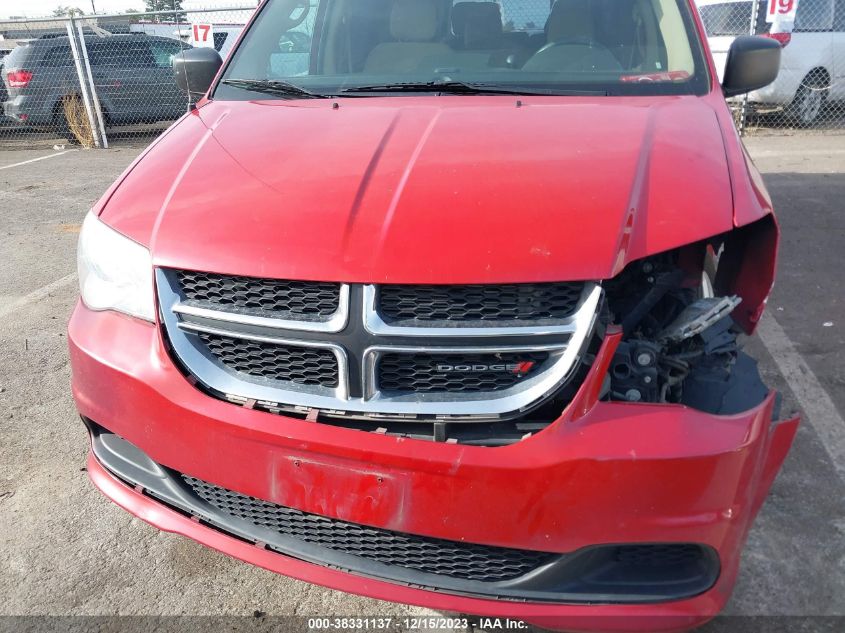 2013 DODGE GRAND CARAVAN SE - 2C4RDGBG1DR710387