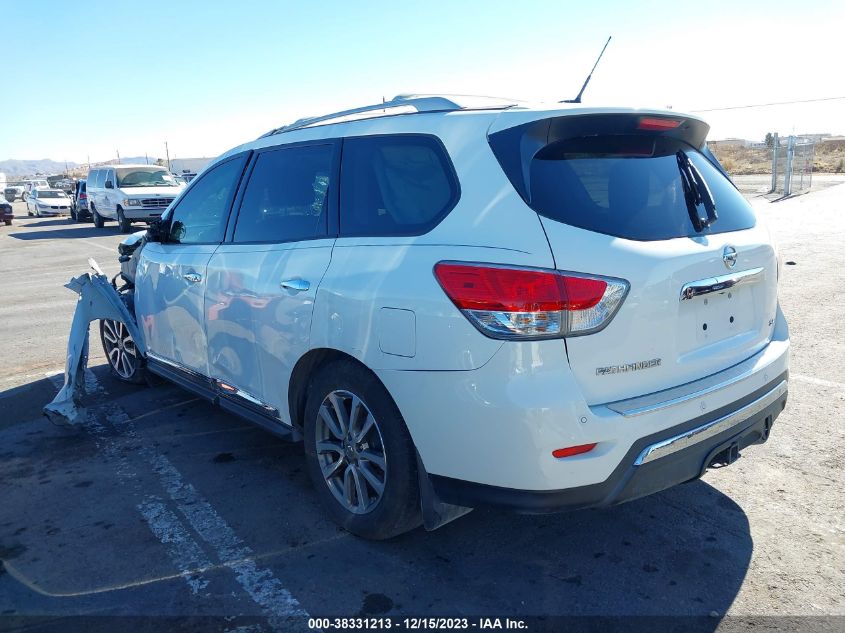 2015 NISSAN PATHFINDER SL - 5N1AR2MN5FC654894