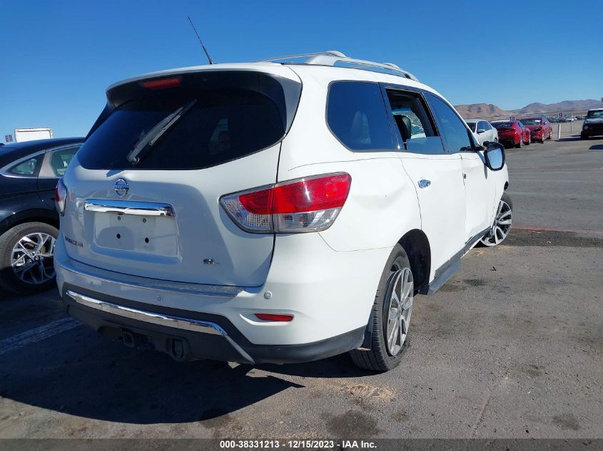 2015 NISSAN PATHFINDER SL - 5N1AR2MN5FC654894