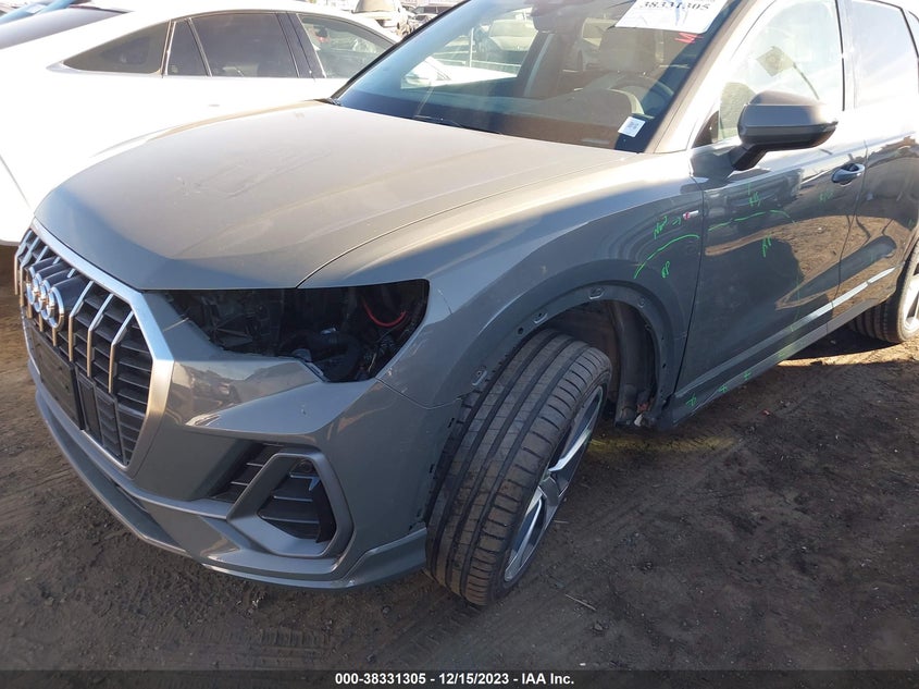 VIN WA1DECF32M1085536 2021 AUDI Q3 PREMIUM 45 TFSI S LINE QUATTRO TIPTRONIC