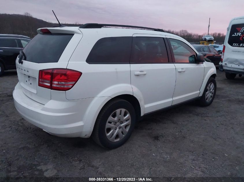 2016 DODGE JOURNEY SE - 3C4PDCAB6GT238825