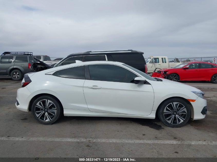 2018 HONDA CIVIC EXL - 2HGFC3B72JH350354