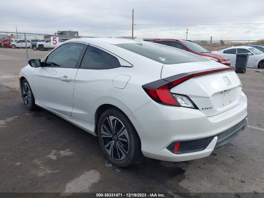 2018 HONDA CIVIC EXL - 2HGFC3B72JH350354