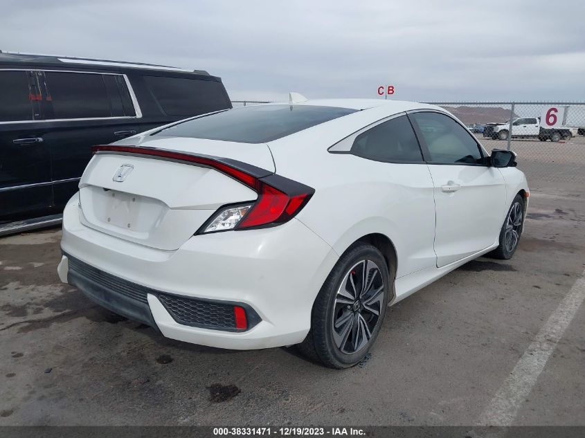 2018 HONDA CIVIC EXL - 2HGFC3B72JH350354