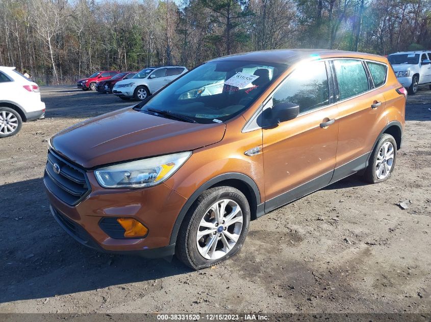 2017 FORD ESCAPE S - 1FMCU0F7XHUB64961