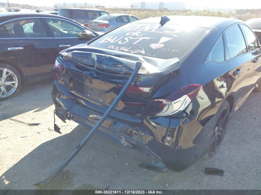 2021 HONDA ACCORD SPORT - 1HGCV1F38MA030242