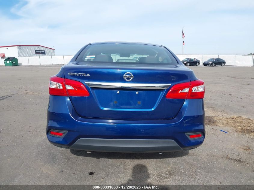 2018 NISSAN SENTRA S/SV/SR/SL - 3N1AB7AP0JY323574