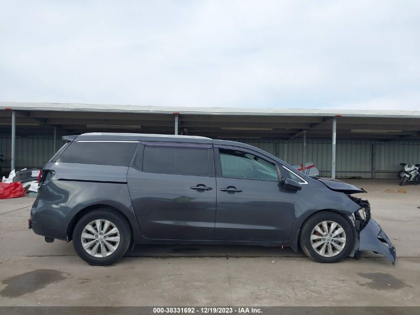 2015 KIA SEDONA EX - KNDMC5C14F6051405