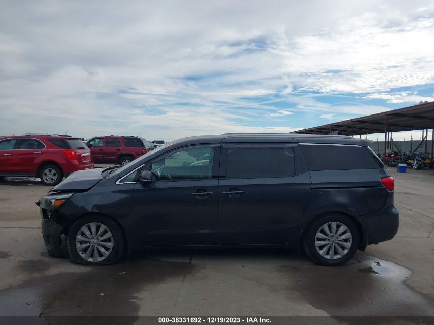 2015 KIA SEDONA EX - KNDMC5C14F6051405