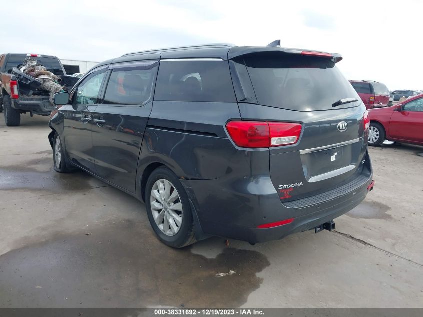 2015 KIA SEDONA EX - KNDMC5C14F6051405