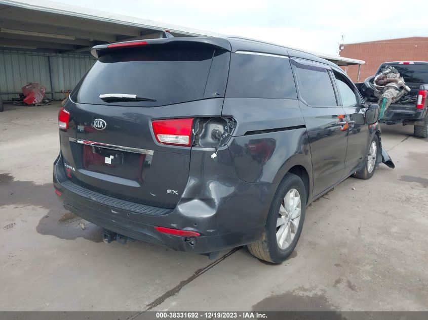 2015 KIA SEDONA EX - KNDMC5C14F6051405
