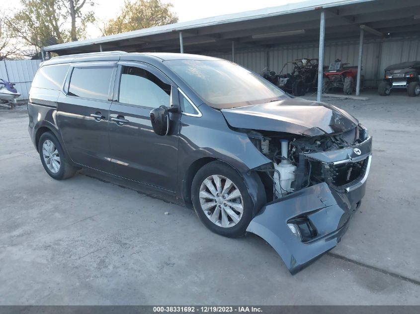 2015 KIA SEDONA EX - KNDMC5C14F6051405