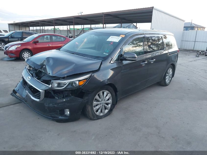 2015 KIA SEDONA EX - KNDMC5C14F6051405