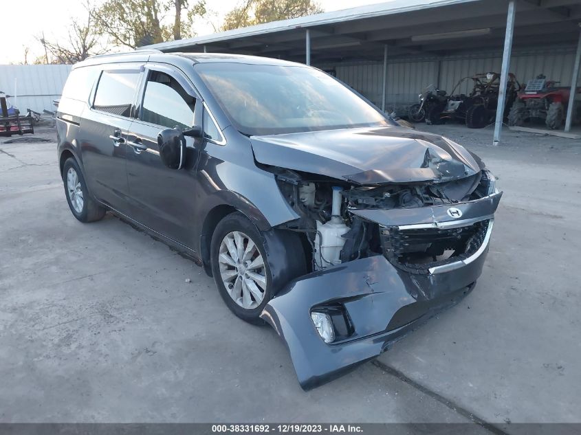 2015 KIA SEDONA EX - KNDMC5C14F6051405