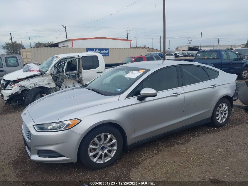 2015 FORD FUSION S - 3FA6P0G72FR127078