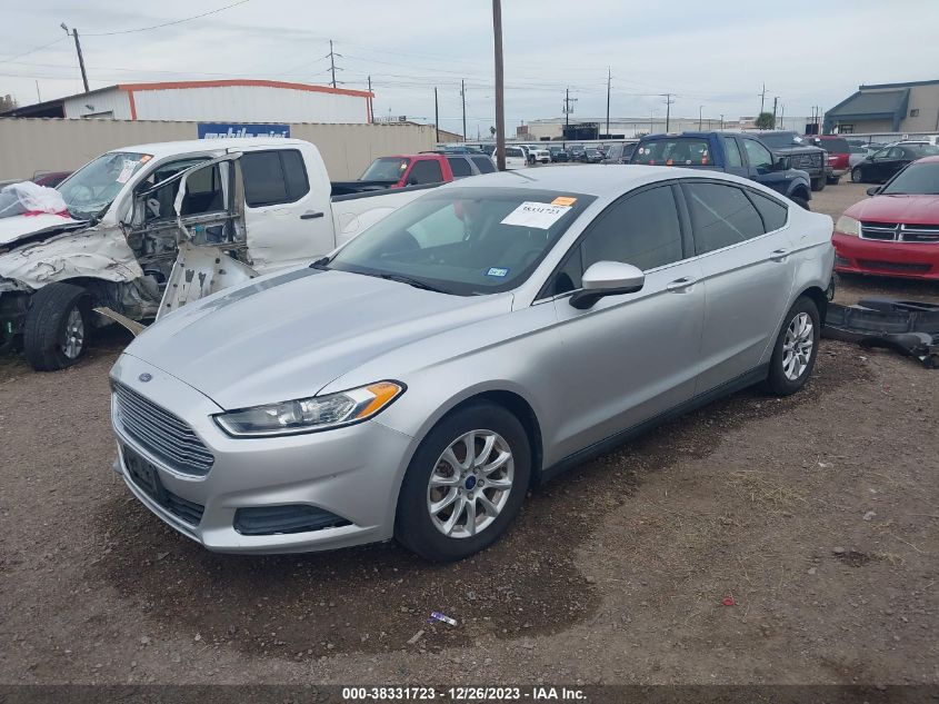 2015 FORD FUSION S - 3FA6P0G72FR127078