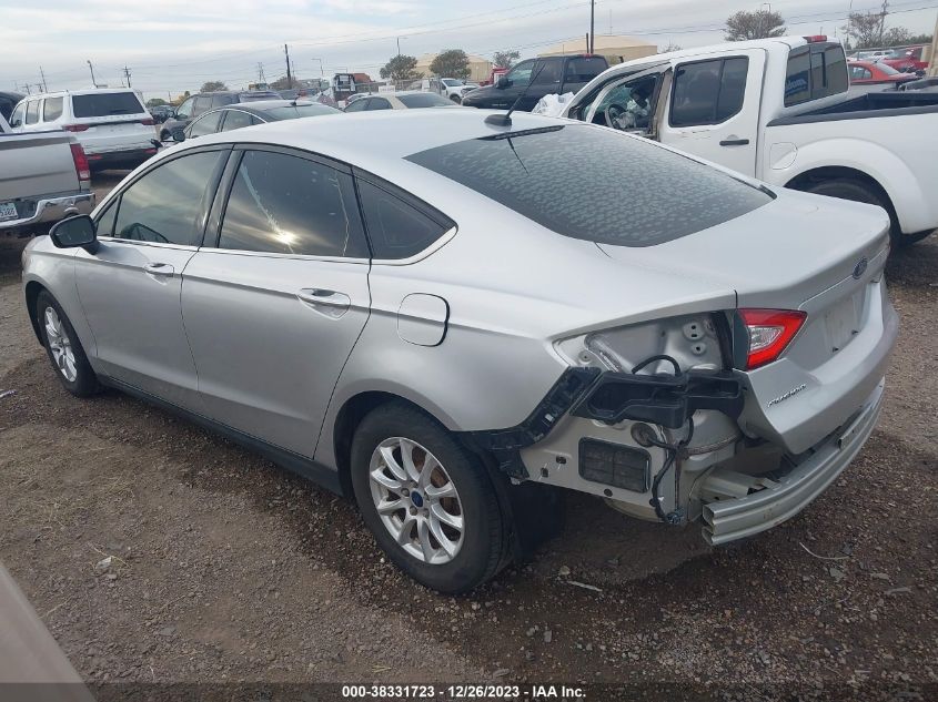 2015 FORD FUSION S - 3FA6P0G72FR127078