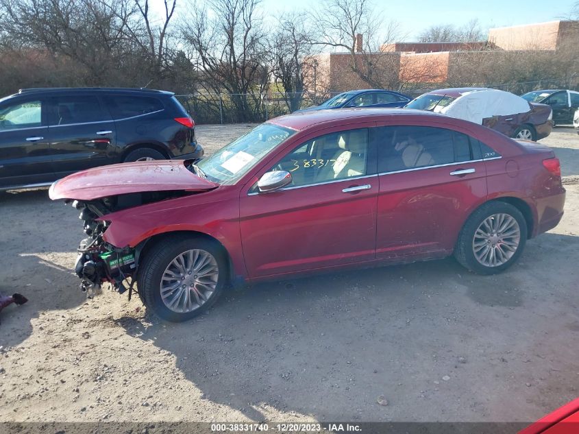 2013 CHRYSLER 200 LIMITED - 1C3CCBCG9DN657207