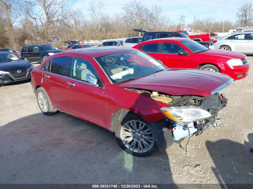 2013 CHRYSLER 200 LIMITED - 1C3CCBCG9DN657207