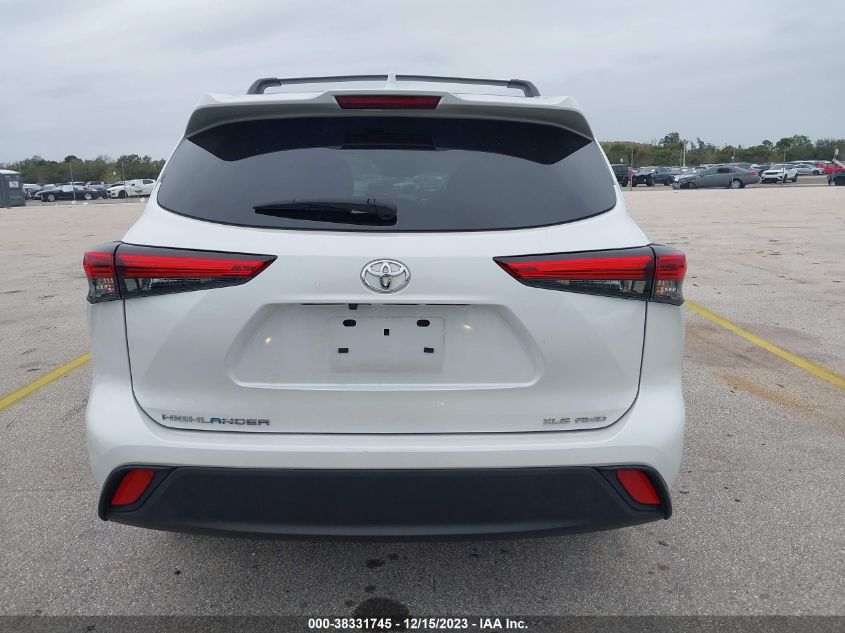 2023 TOYOTA HIGHLANDER XLE - 5TDKDRBH5PS009756