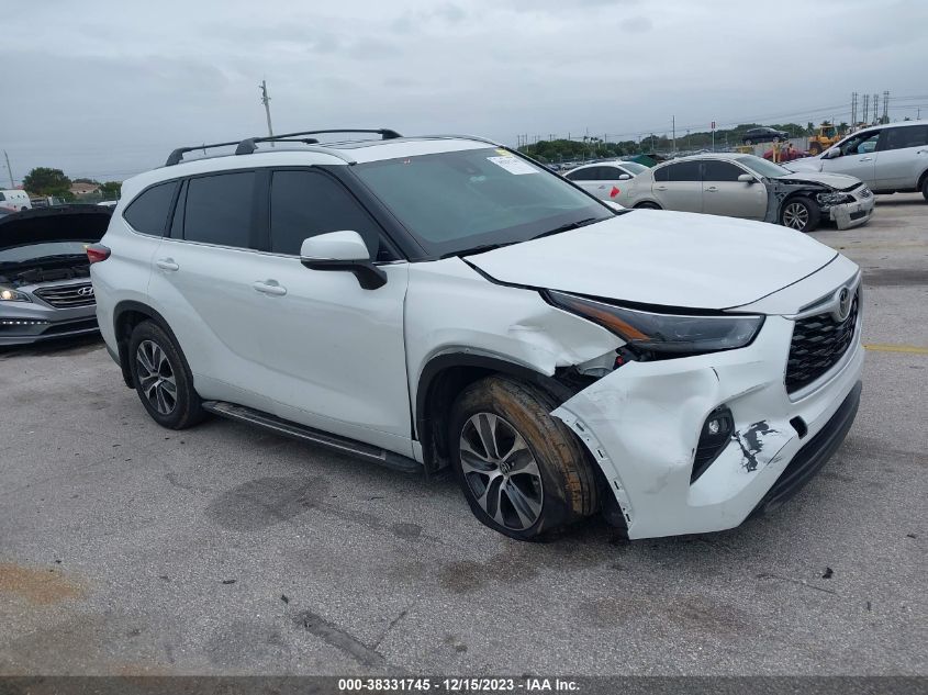 2023 TOYOTA HIGHLANDER XLE - 5TDKDRBH5PS009756