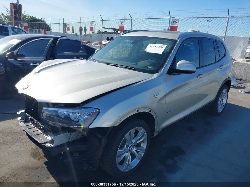 5UXWY3C57G0N88743 2016 BMW X3 - Image 2