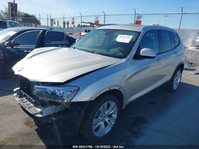 5UXWY3C57G0N88743 2016 BMW X3, photo no. 2