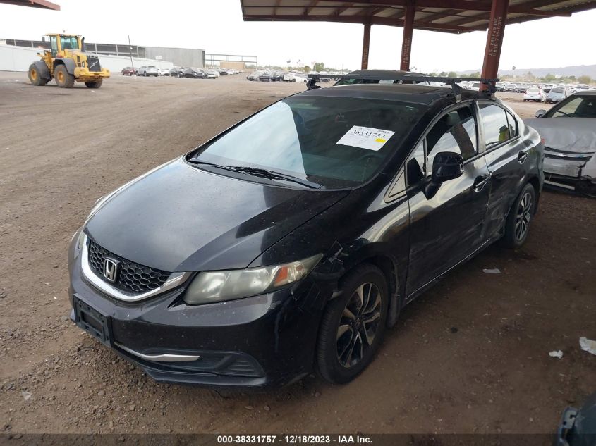 2013 HONDA CIVIC EX - 2HGFB2F80DH512647