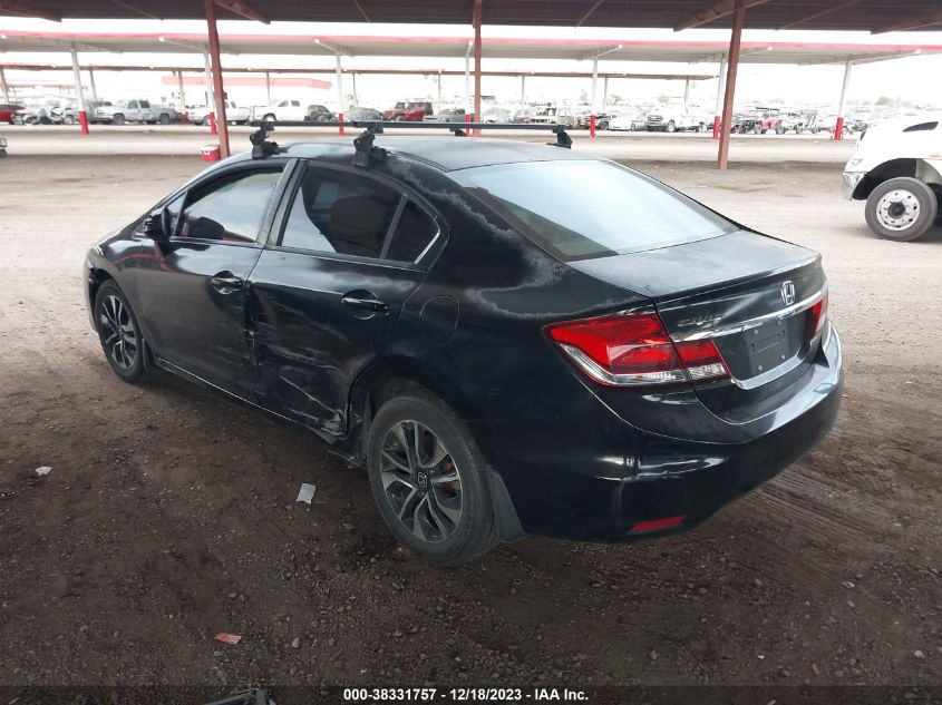 2013 HONDA CIVIC EX - 2HGFB2F80DH512647