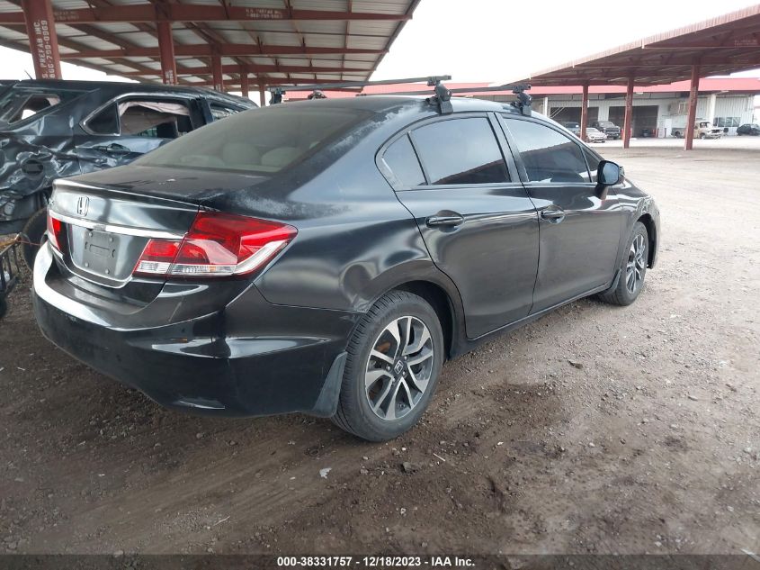 2013 HONDA CIVIC EX - 2HGFB2F80DH512647