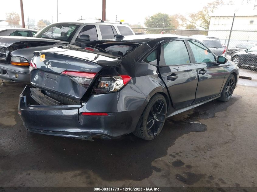 2022 HONDA CIVIC SPORT - 2HGFE2F50NH552192