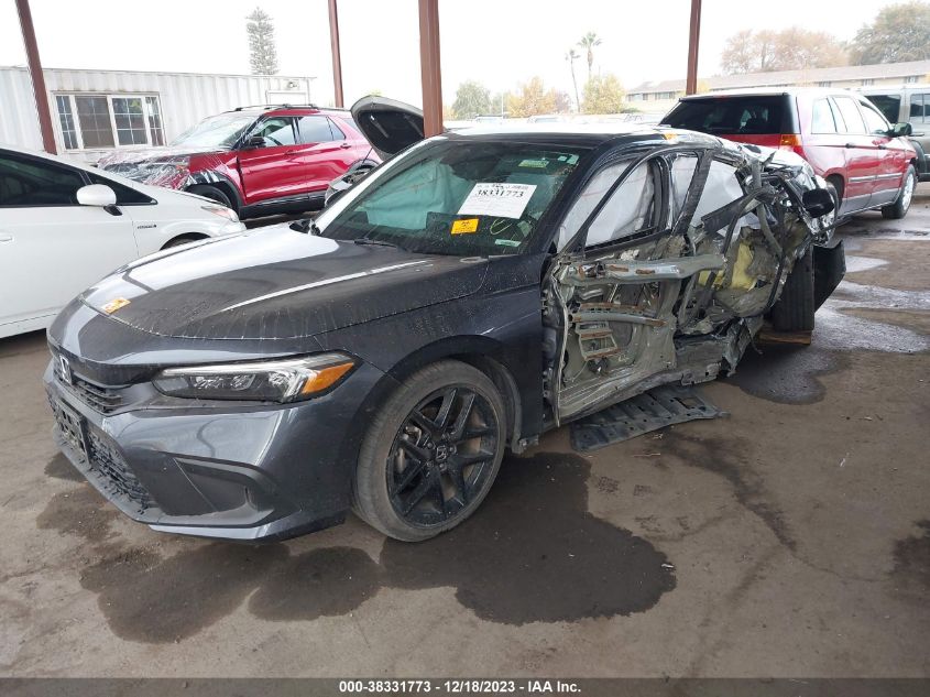 2022 HONDA CIVIC SPORT - 2HGFE2F50NH552192