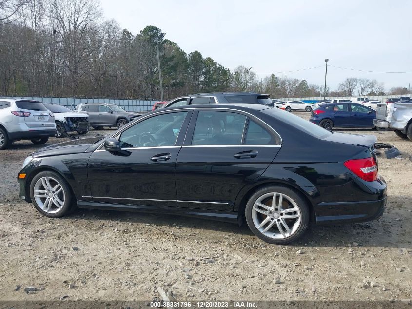 2014 MERCEDES-BENZ C 250 LUXURY/SPORT - WDDGF4HB7ER306065