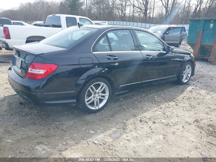 2014 MERCEDES-BENZ C 250 LUXURY/SPORT - WDDGF4HB7ER306065