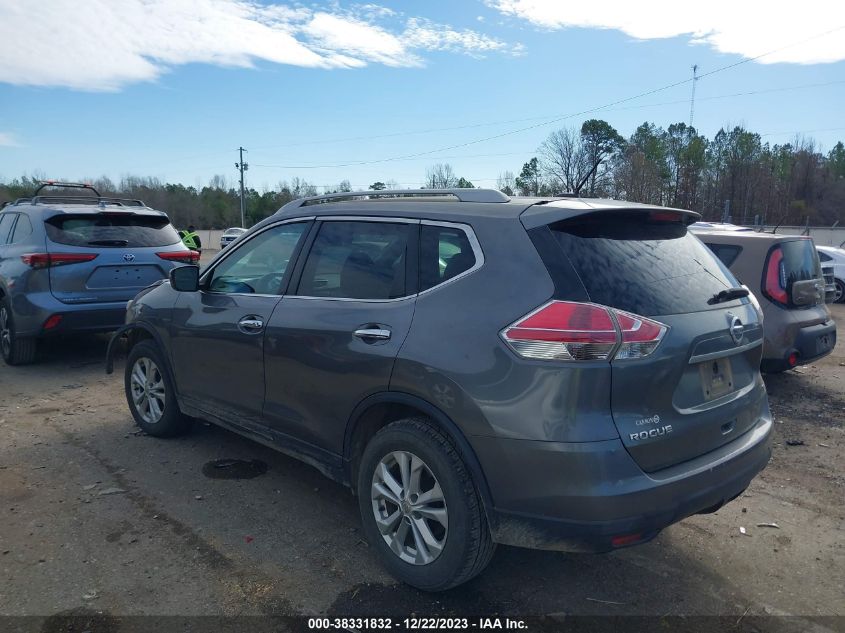 2016 NISSAN ROGUE SV - 5N1AT2MT6GC895073