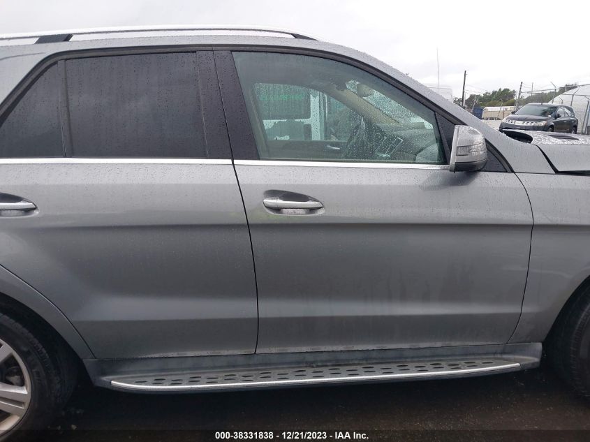 2015 MERCEDES-BENZ ML 350 4JGDA5JB5FA619025