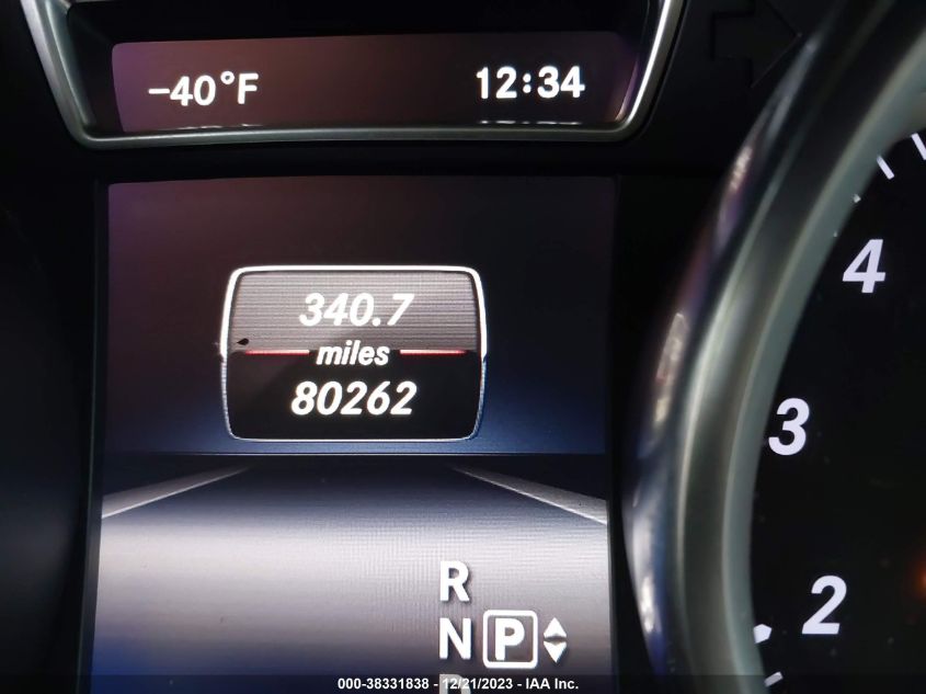2015 MERCEDES-BENZ ML 350 4JGDA5JB5FA619025