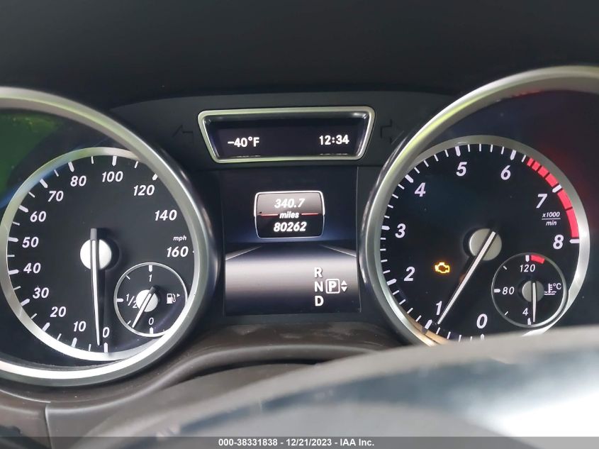 2015 MERCEDES-BENZ ML 350 4JGDA5JB5FA619025