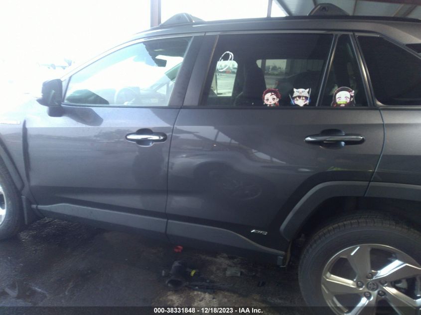 2021 TOYOTA RAV4 LIMITED - 4T3D6RFV1MU060099
