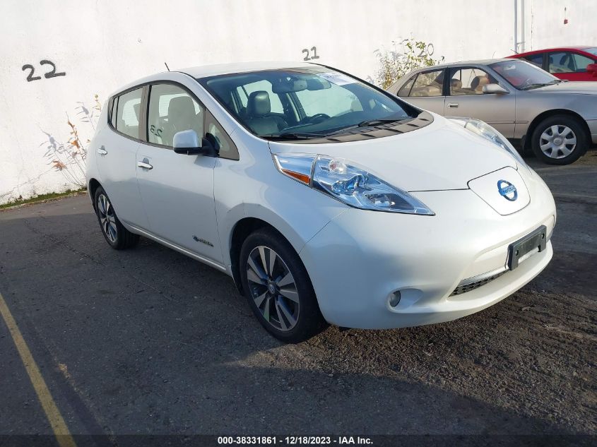 2015 NISSAN LEAF SL - 1N4AZ0CP9FC301558