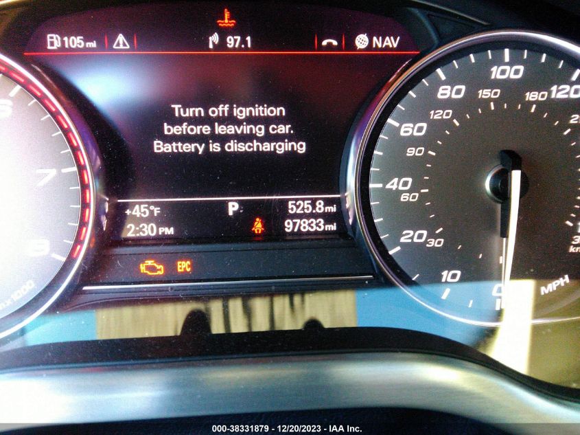 2015 AUDI S8 4.0T (TIPTRONIC) - WAUK2AFD0FN012578