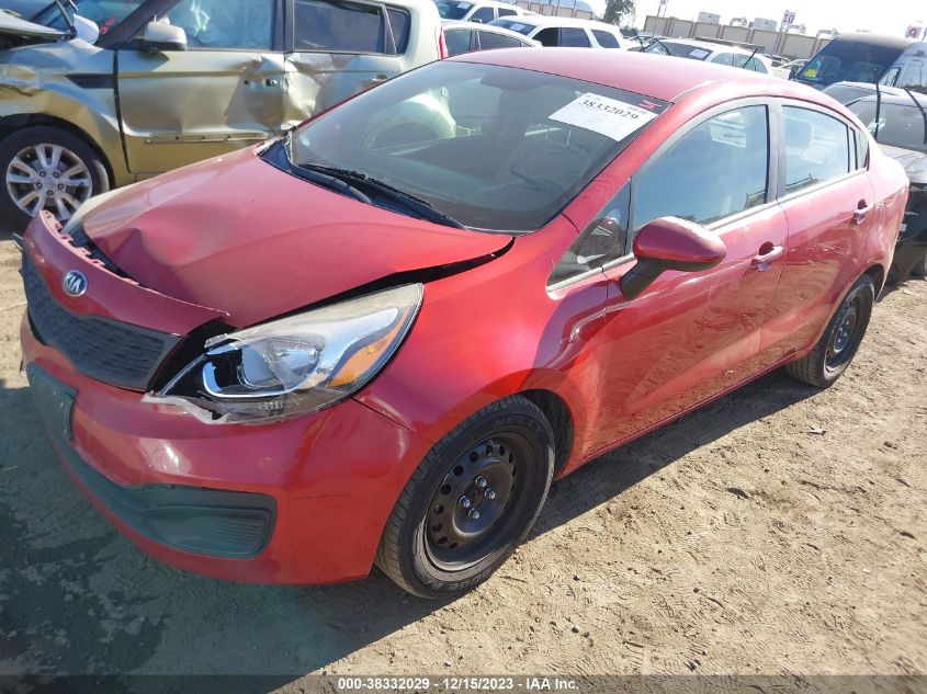 2014 KIA RIO LX - KNADM4A39E6361928