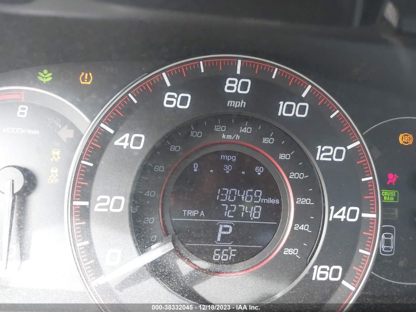 2013 HONDA ACCORD EX - 1HGCT1B74DA024727