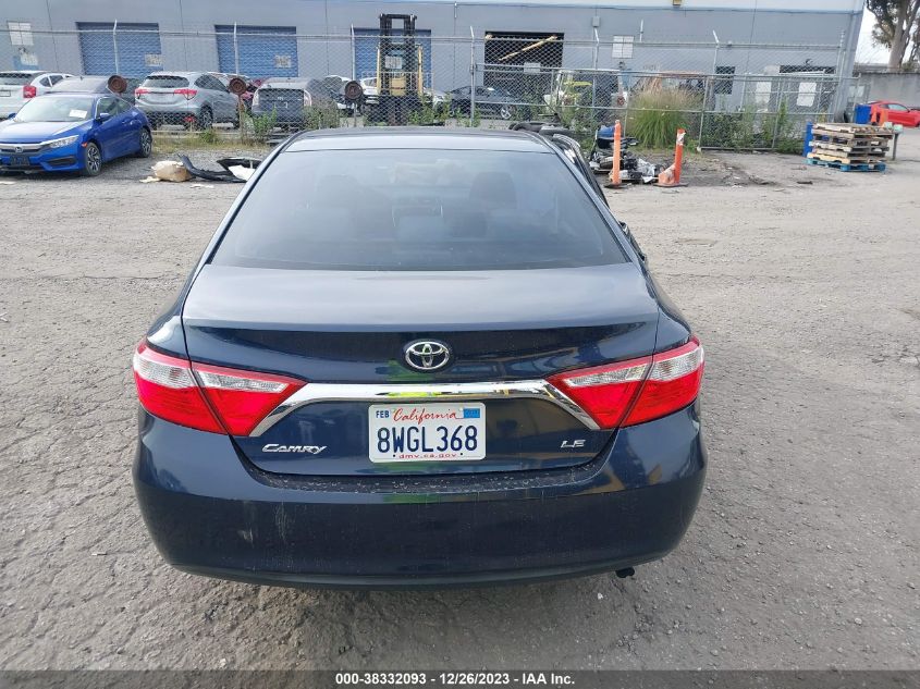 2015 TOYOTA CAMRY LE - 4T4BF1FK0FR453544