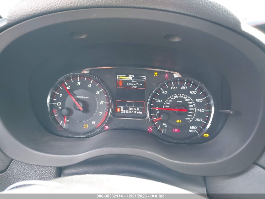2020 SUBARU WRX - JF1VA1A62L9809887