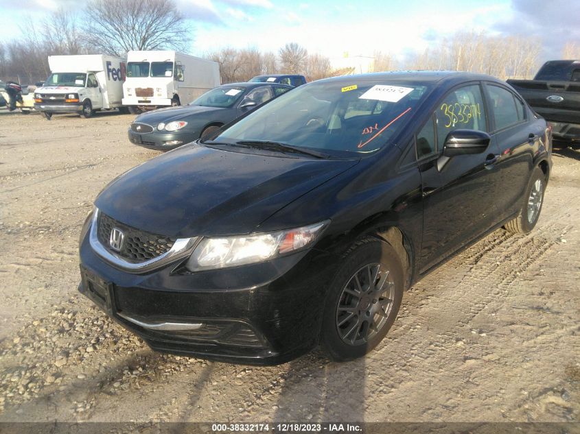 2015 HONDA CIVIC LX - 19XFB2F53FE110432