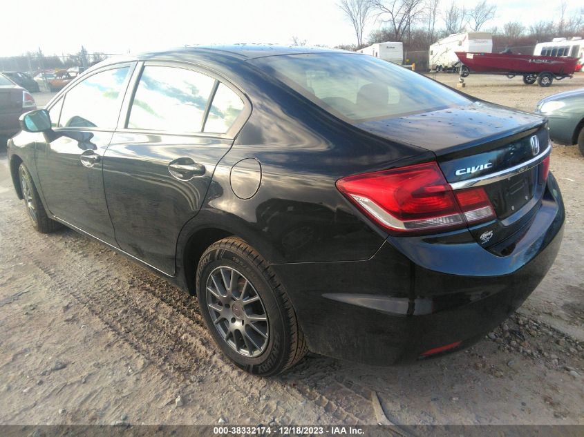 2015 HONDA CIVIC LX - 19XFB2F53FE110432