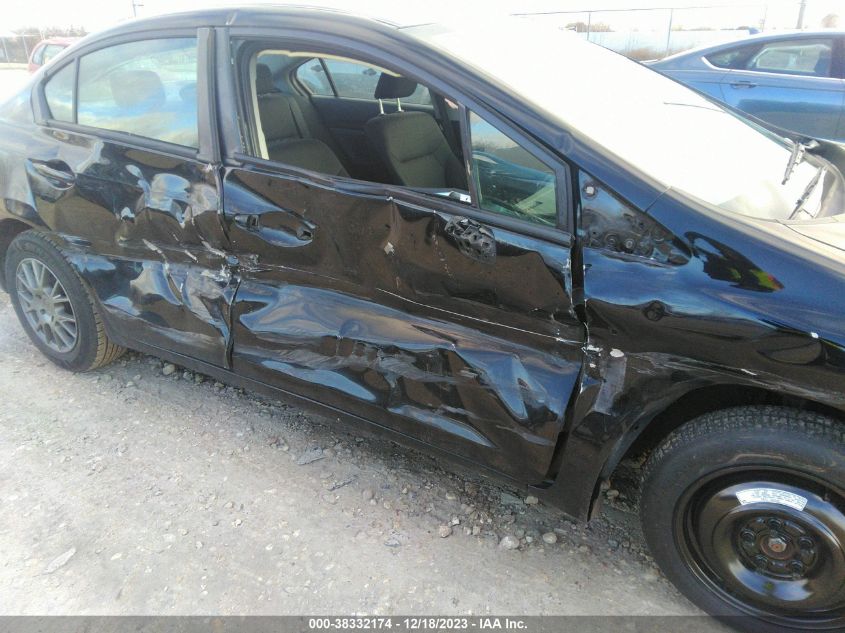 2015 HONDA CIVIC LX - 19XFB2F53FE110432